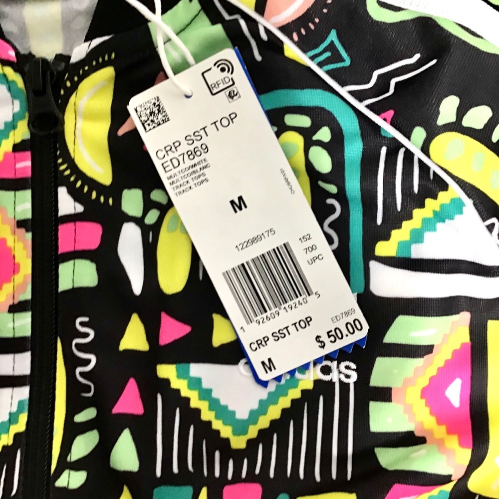 ADIDAS | Teen Cropped Superstar (SST) Multi Jacket - Picture 13 of 16